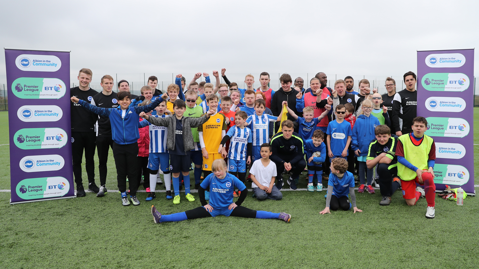 Solly March meets players at AITC football session