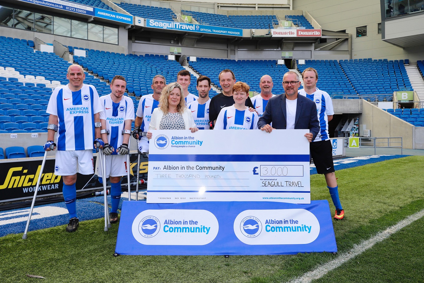 Seagull Travel continues support of amputee team