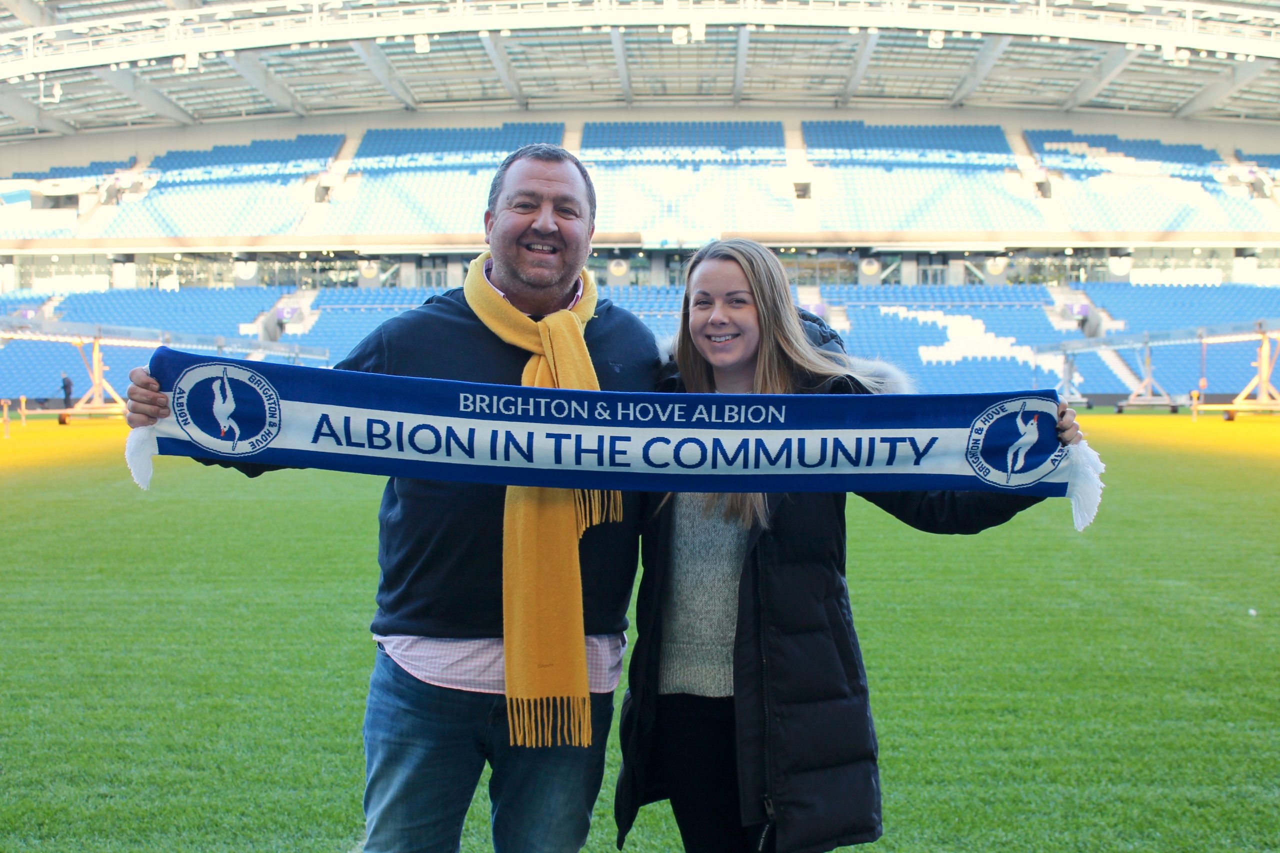 The Bull donates £5,000 to Albion in the Community