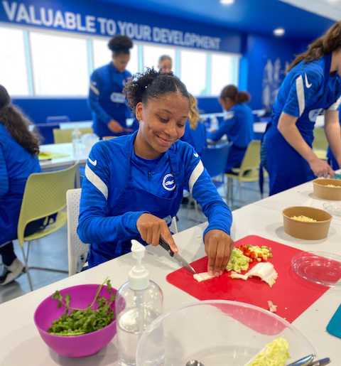 AITC gives academy girls cooking masterclass