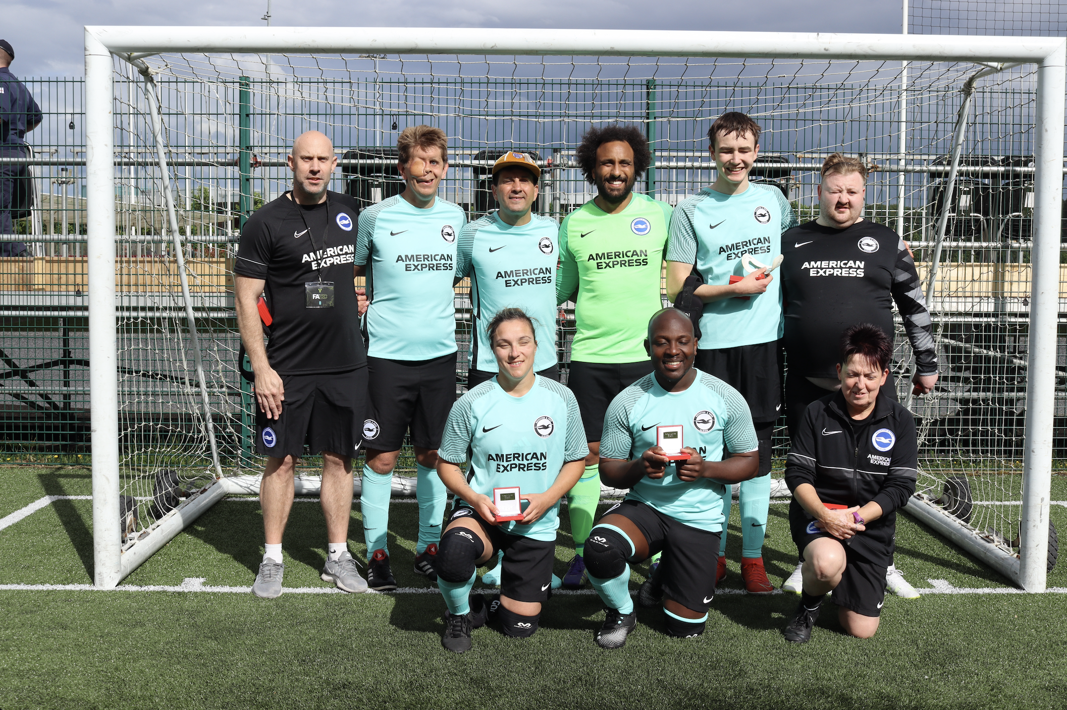 Albion battle it out at St George’s Park in FA Cup Blind Final
