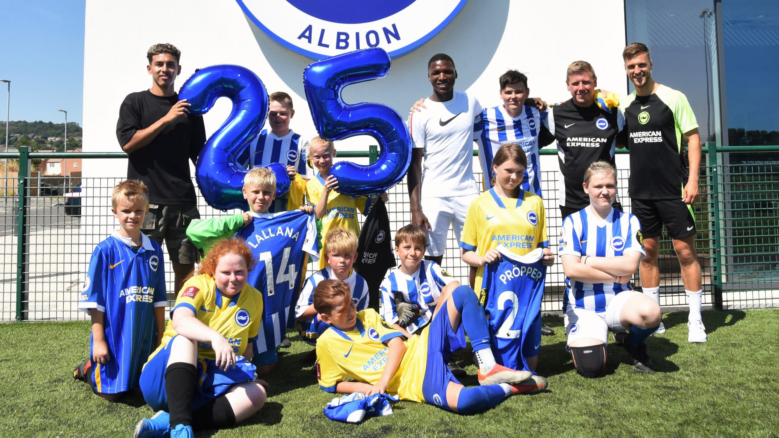 Albion trio celebrate 25 years of disability football