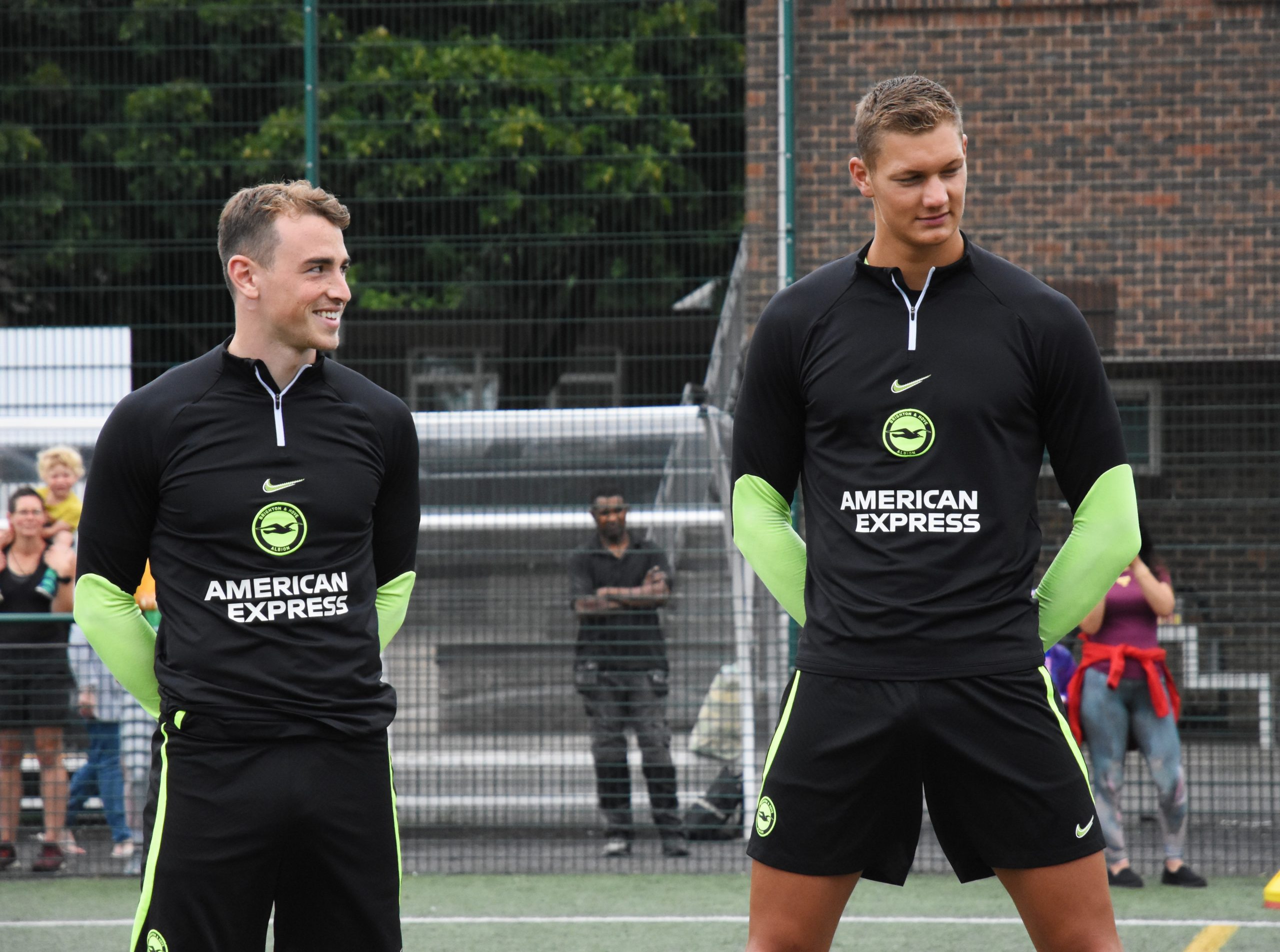 Soccer Schools kids learn nutrition from Albion keepers
