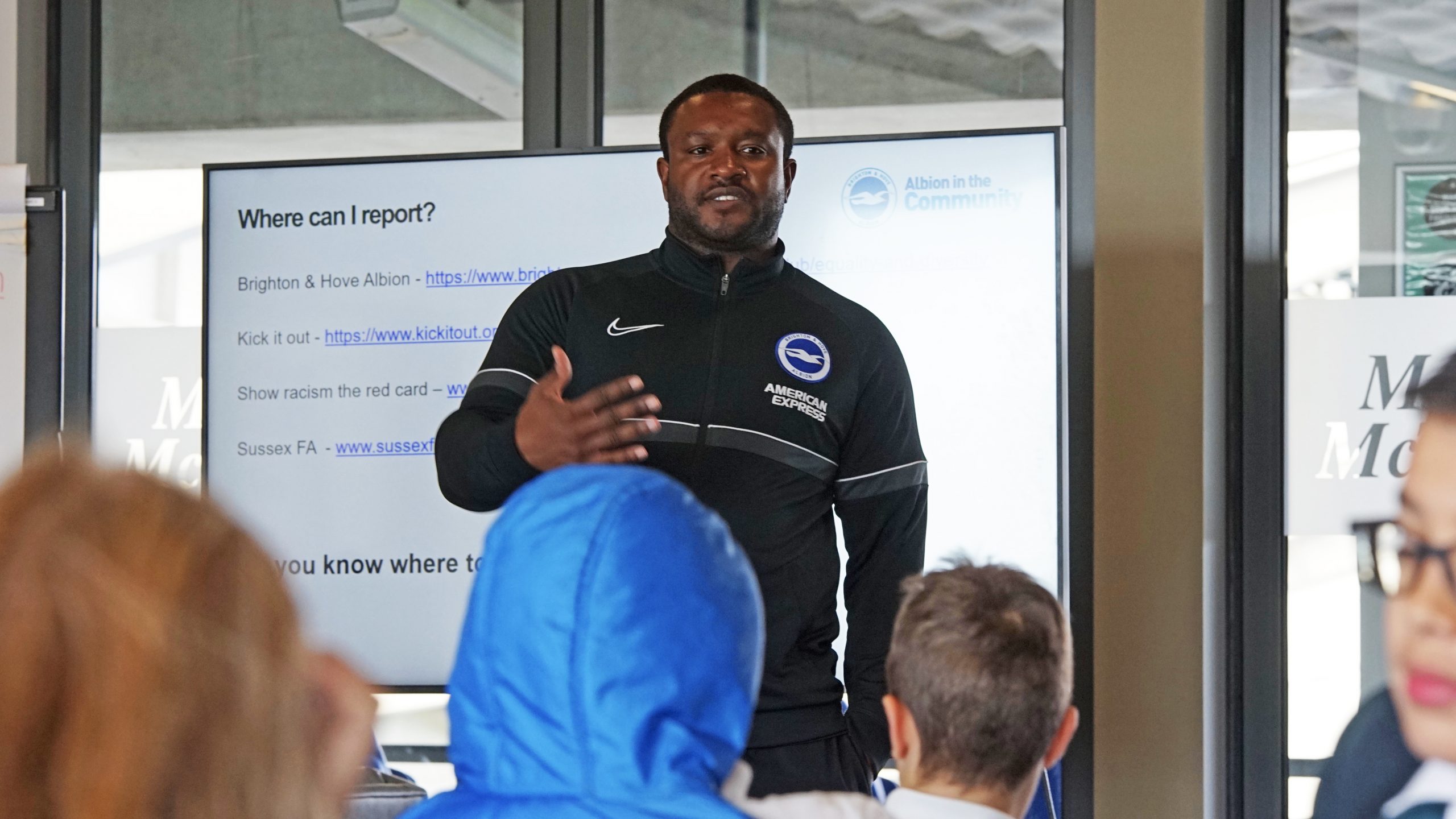 AITC shares anti-racist message with 100 kids at workshop