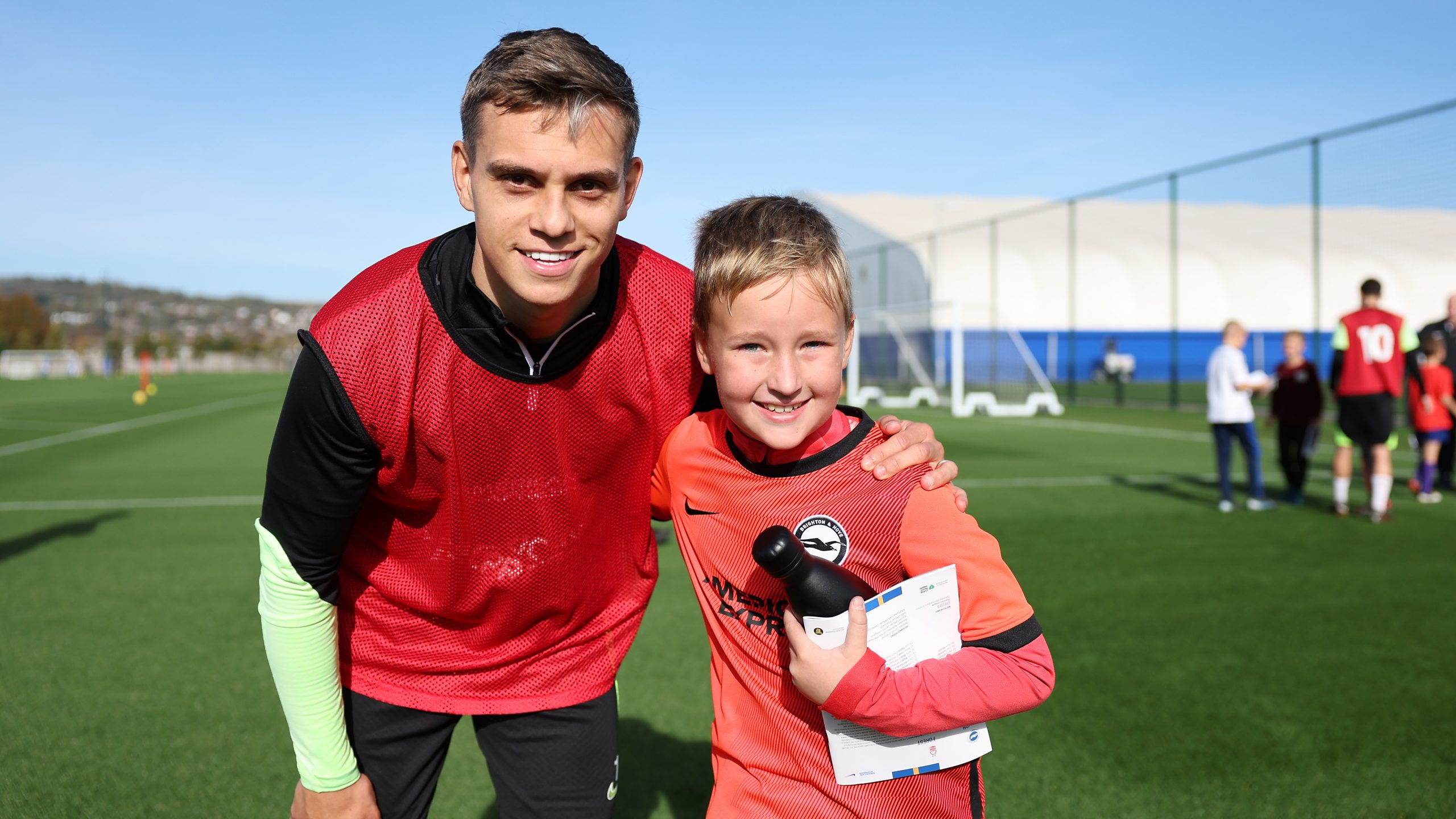 Young Ukrainians meet their Albion heroes