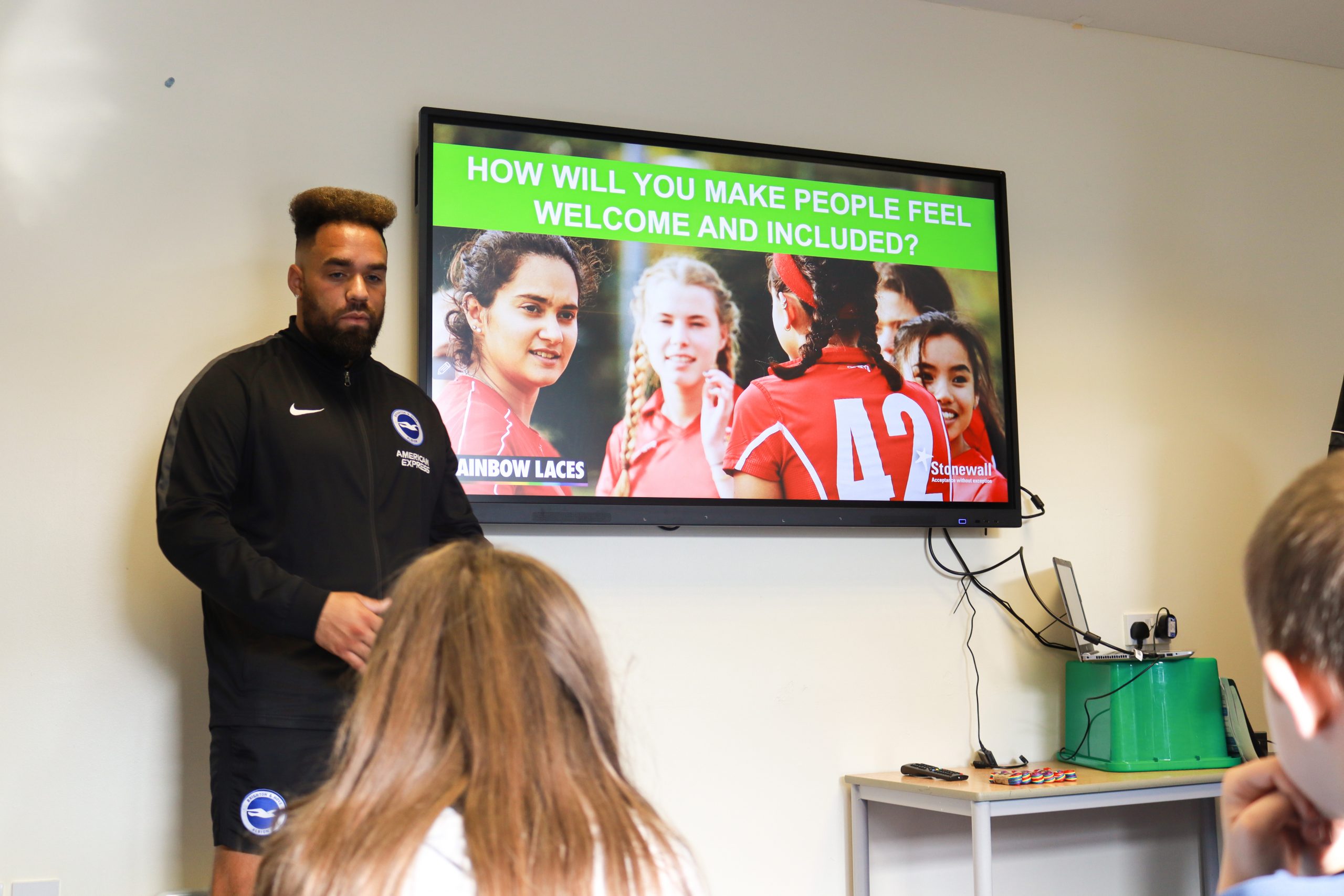 AITC spreads Rainbow Laces message to Sussex kids