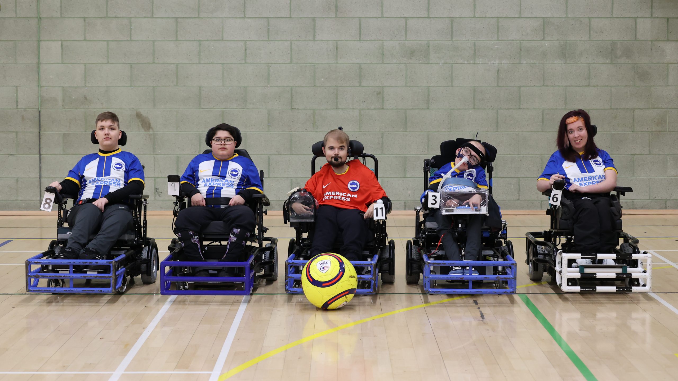 Brand new chairs for Powerchair team after £12k appeal