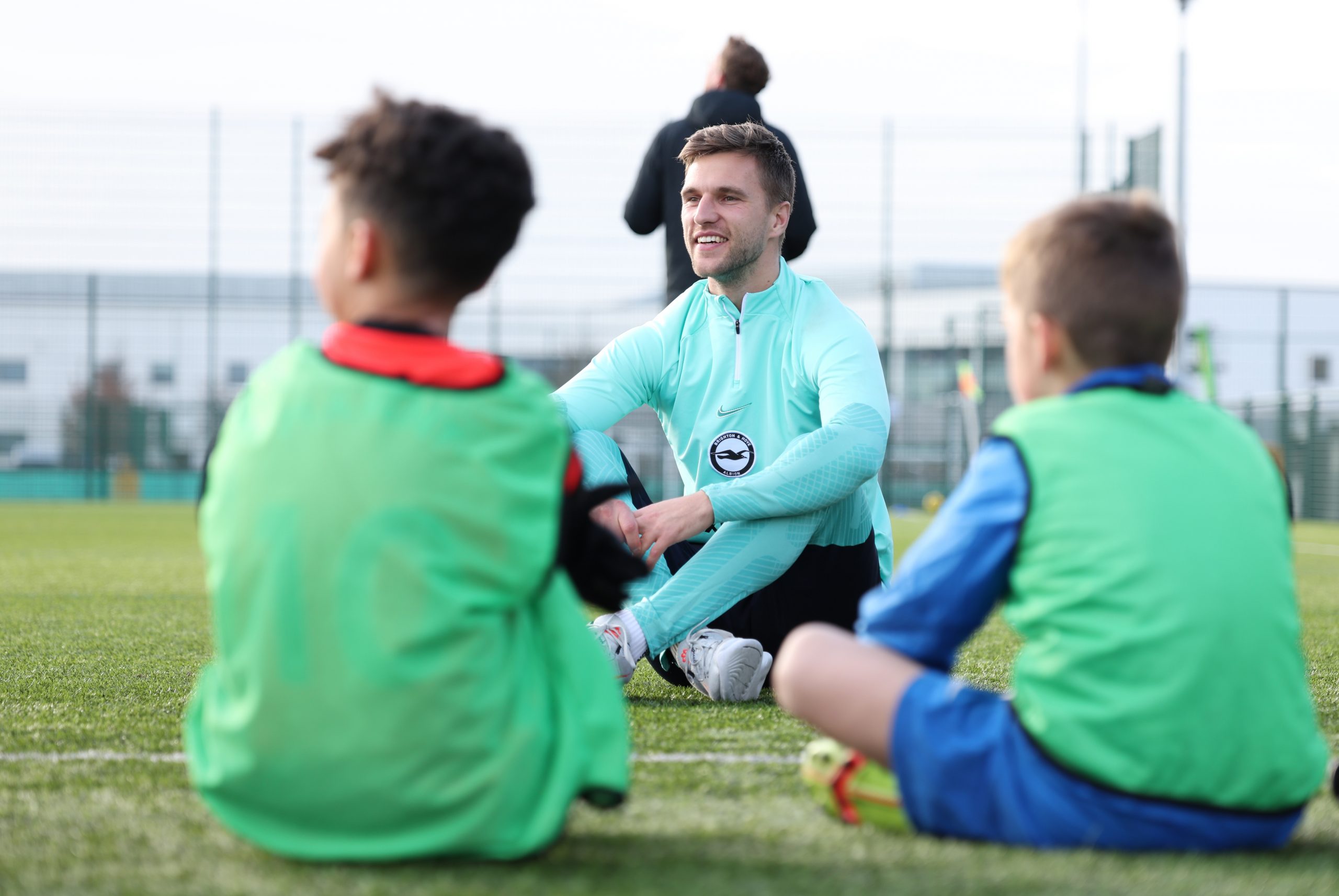 Veltman surprises AITC kids in Lancing