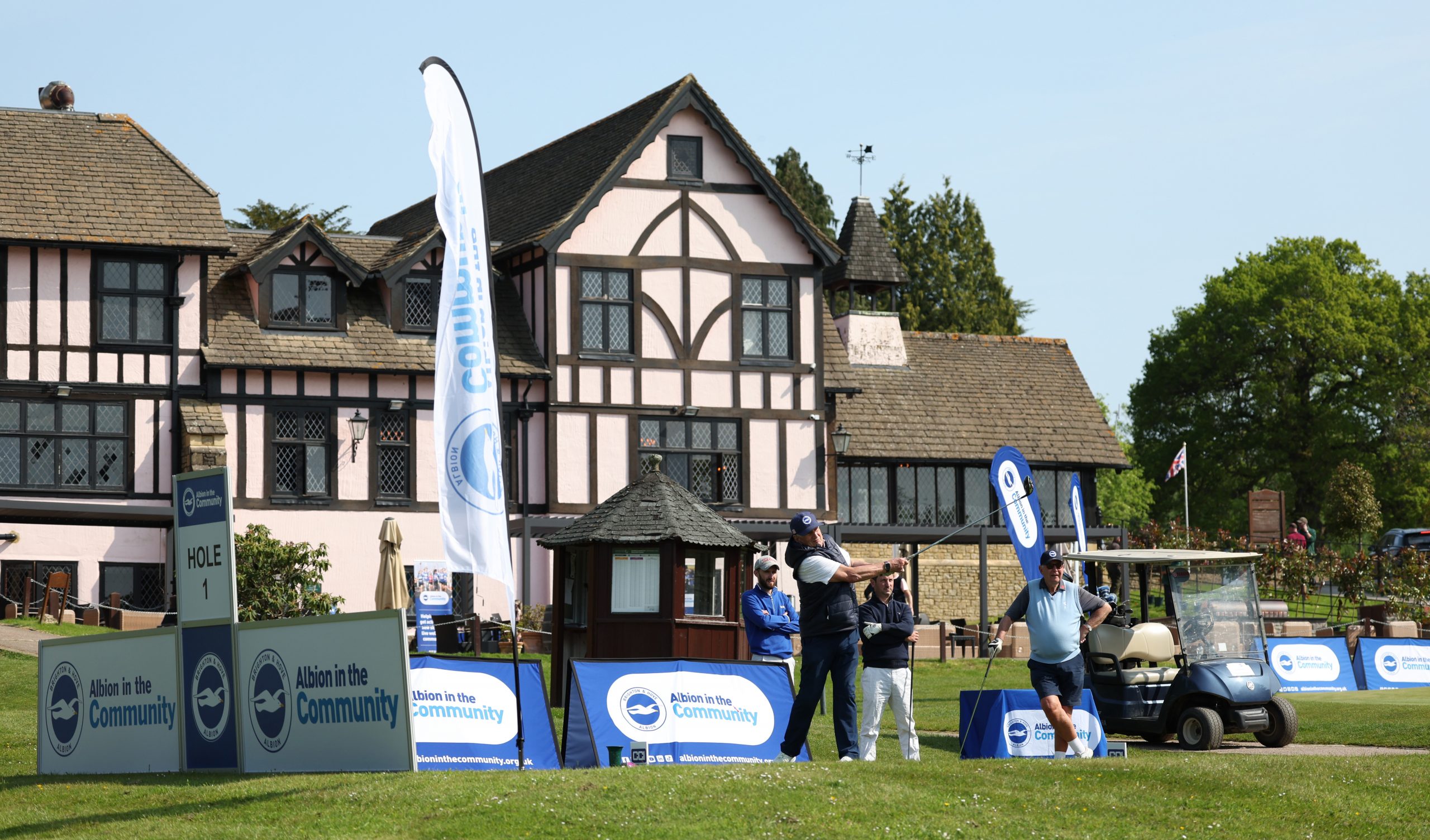 Successful Albion Golf Day raises more than £50,000 for AITC