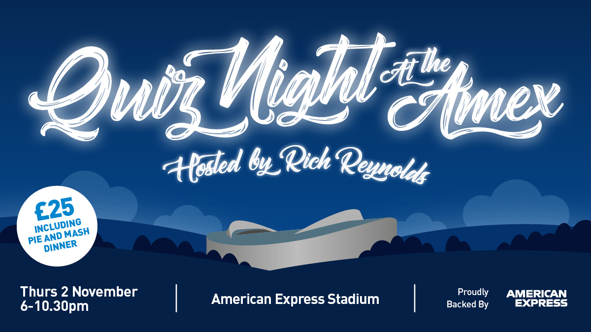 Foundation to host quiz night at the Amex in November