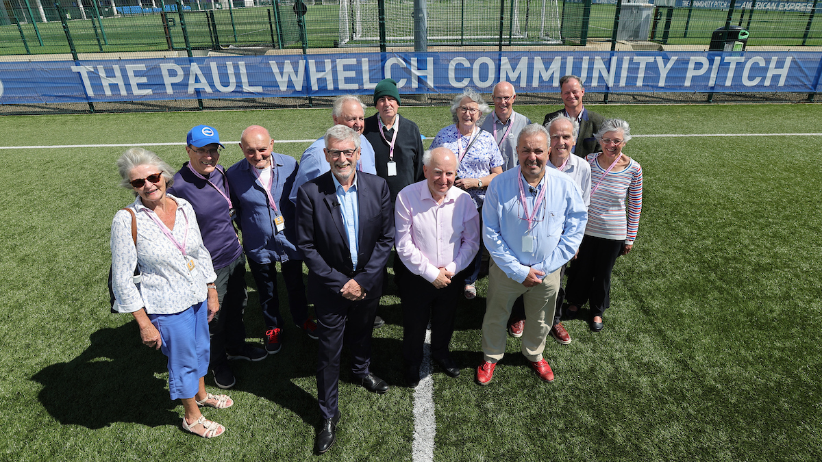 Albion training pitch named in honour of Paul Whelch