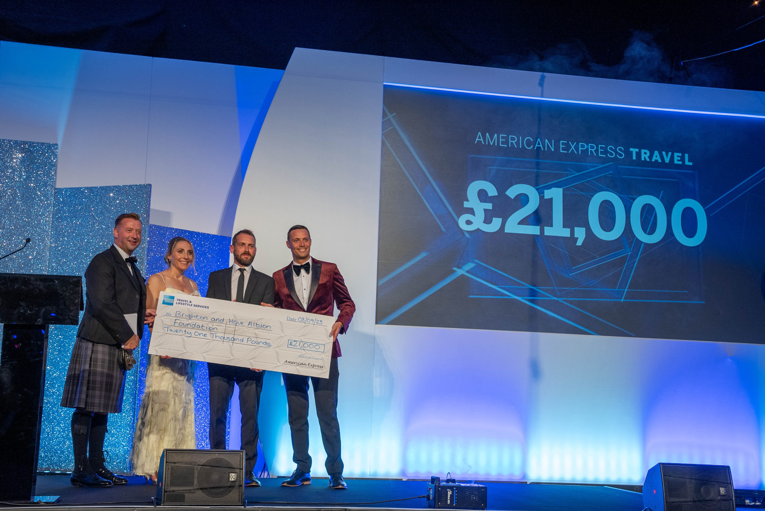 American Express raises over £27k for the Foundation