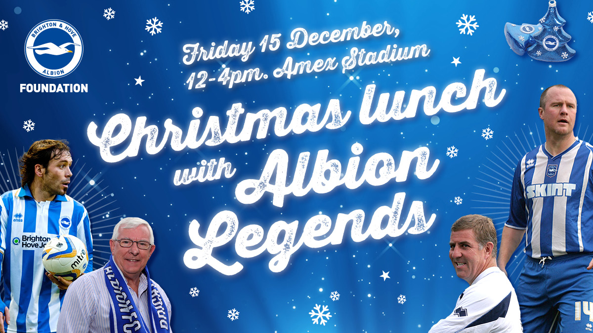 Christmas Lunch with Albion Legends (SOLD OUT)