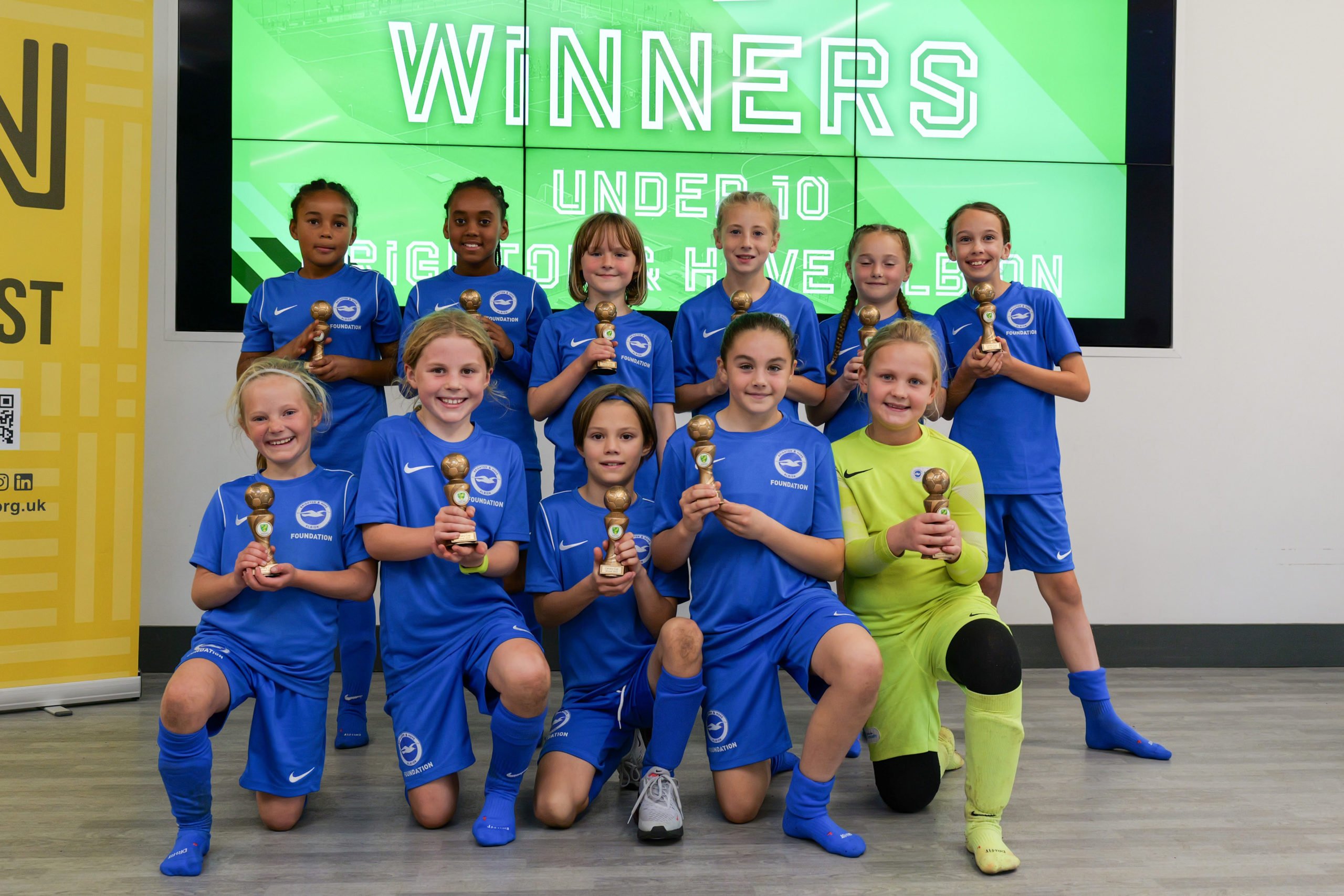 Foundation girls win gold in Canary Cup