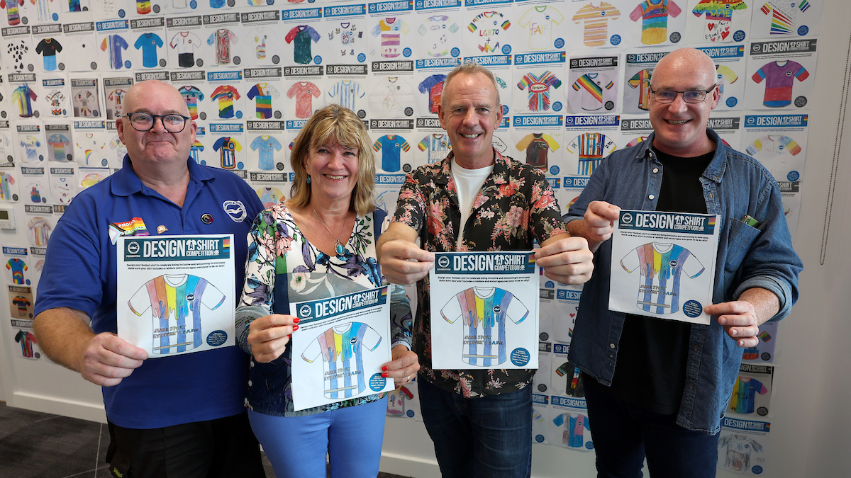 Local girl&#8217;s t-shirt design to feature at Albion Rainbow Laces game