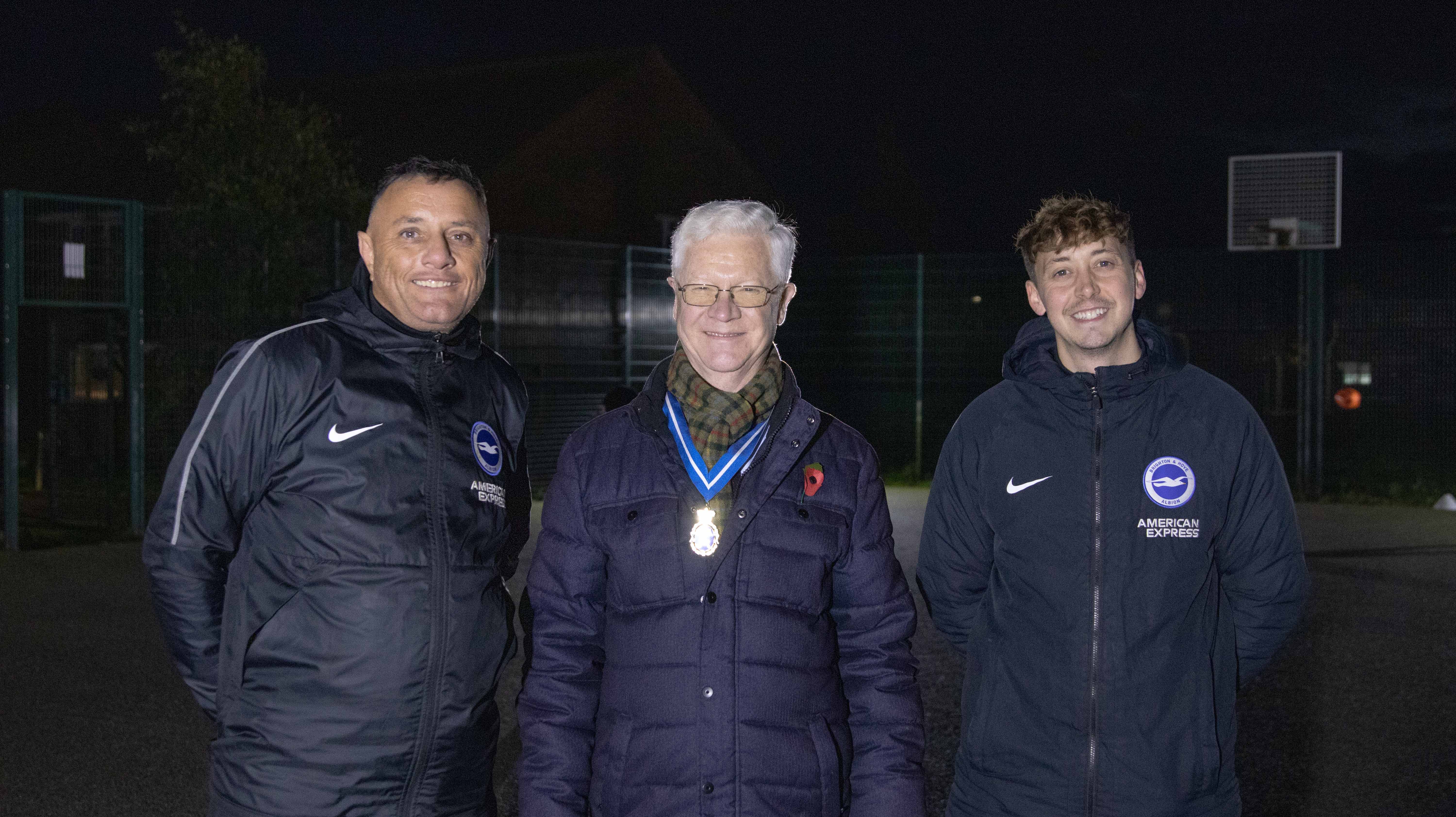 High Sheriff visits Premier League Kicks session in Eastbourne