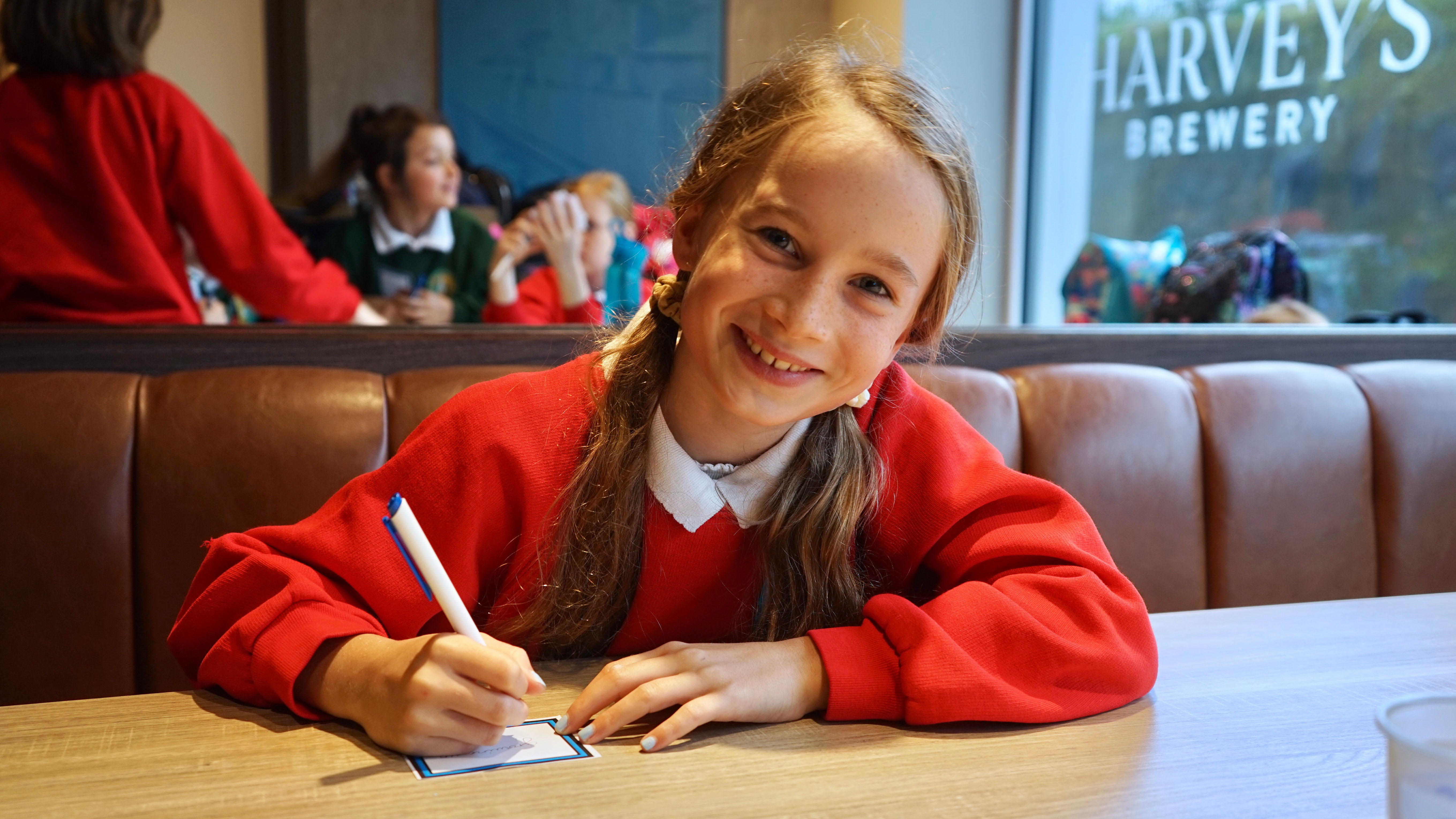 Students come to Amex for ‘Wellbeing Warriors’ workshop day