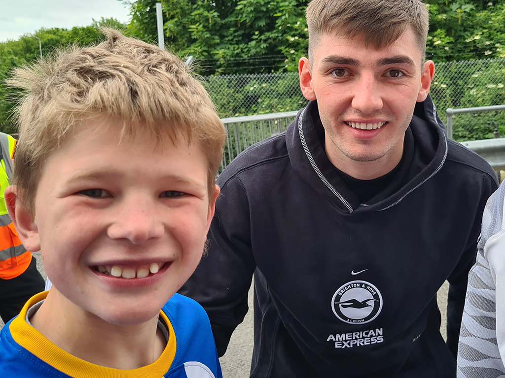 Foundation youngsters given tickets to Albion game