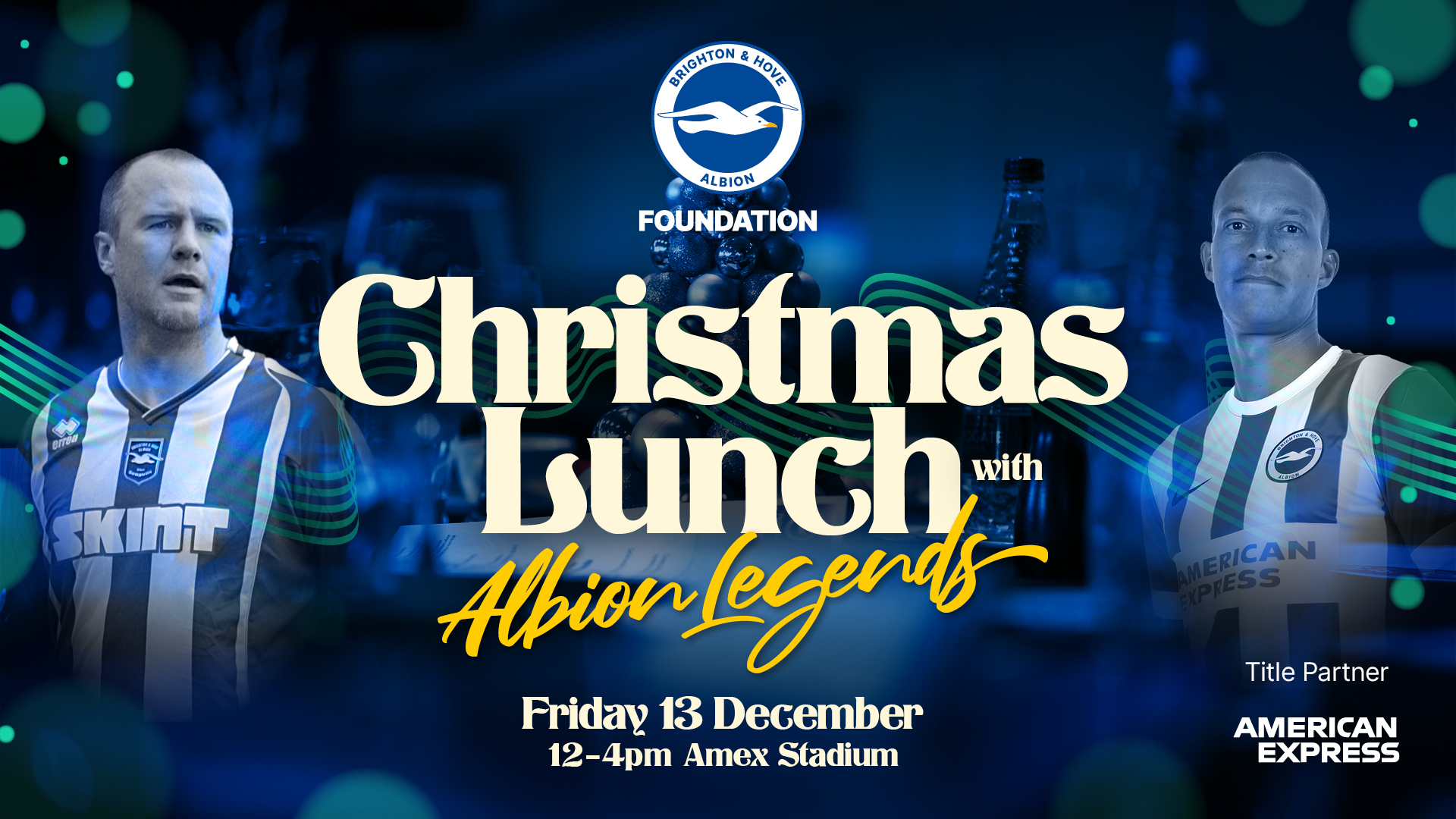 Meet Albion legends at the Foundation&#8217;s Christmas lunch