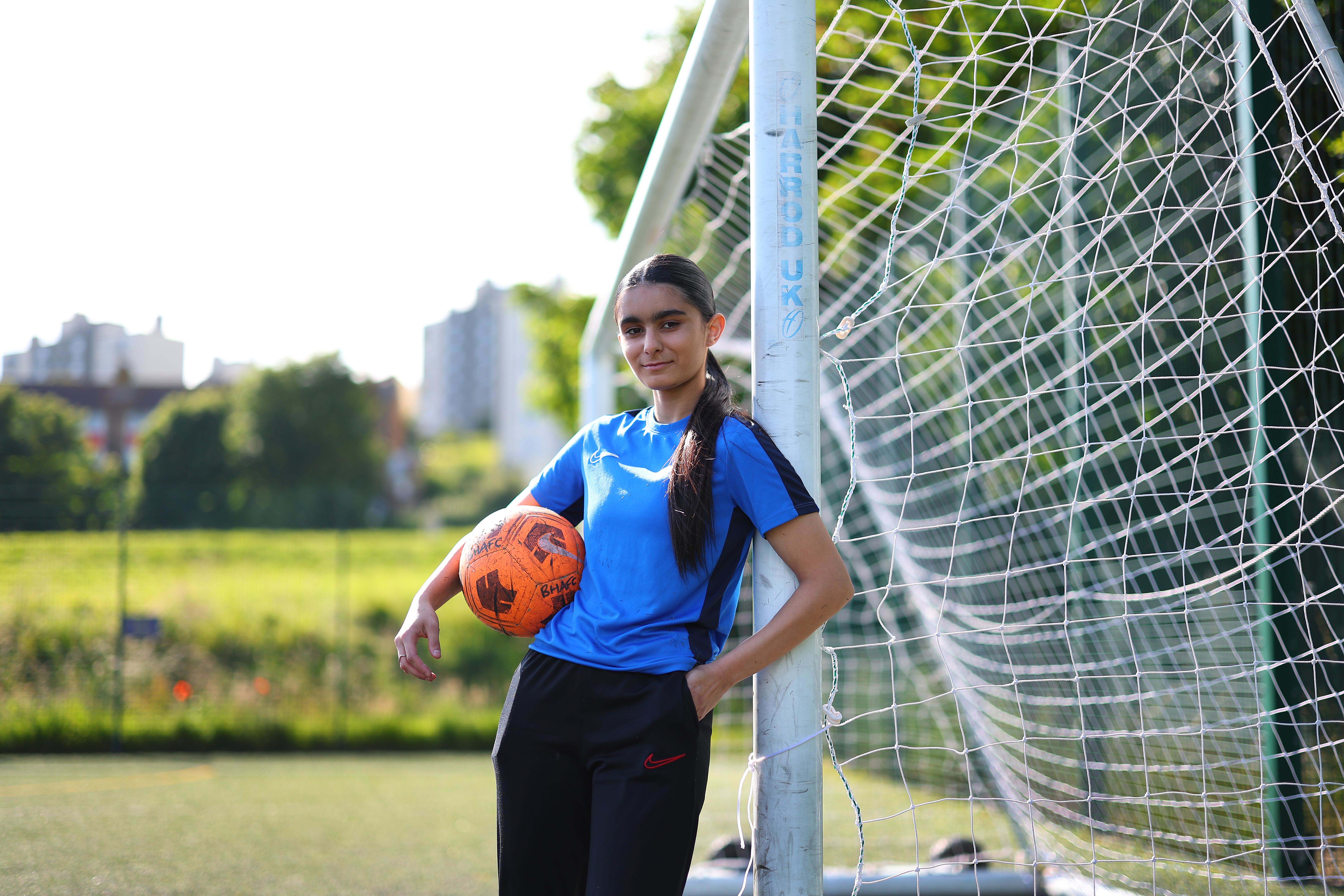 How free football has boosted Yusra’s confidence