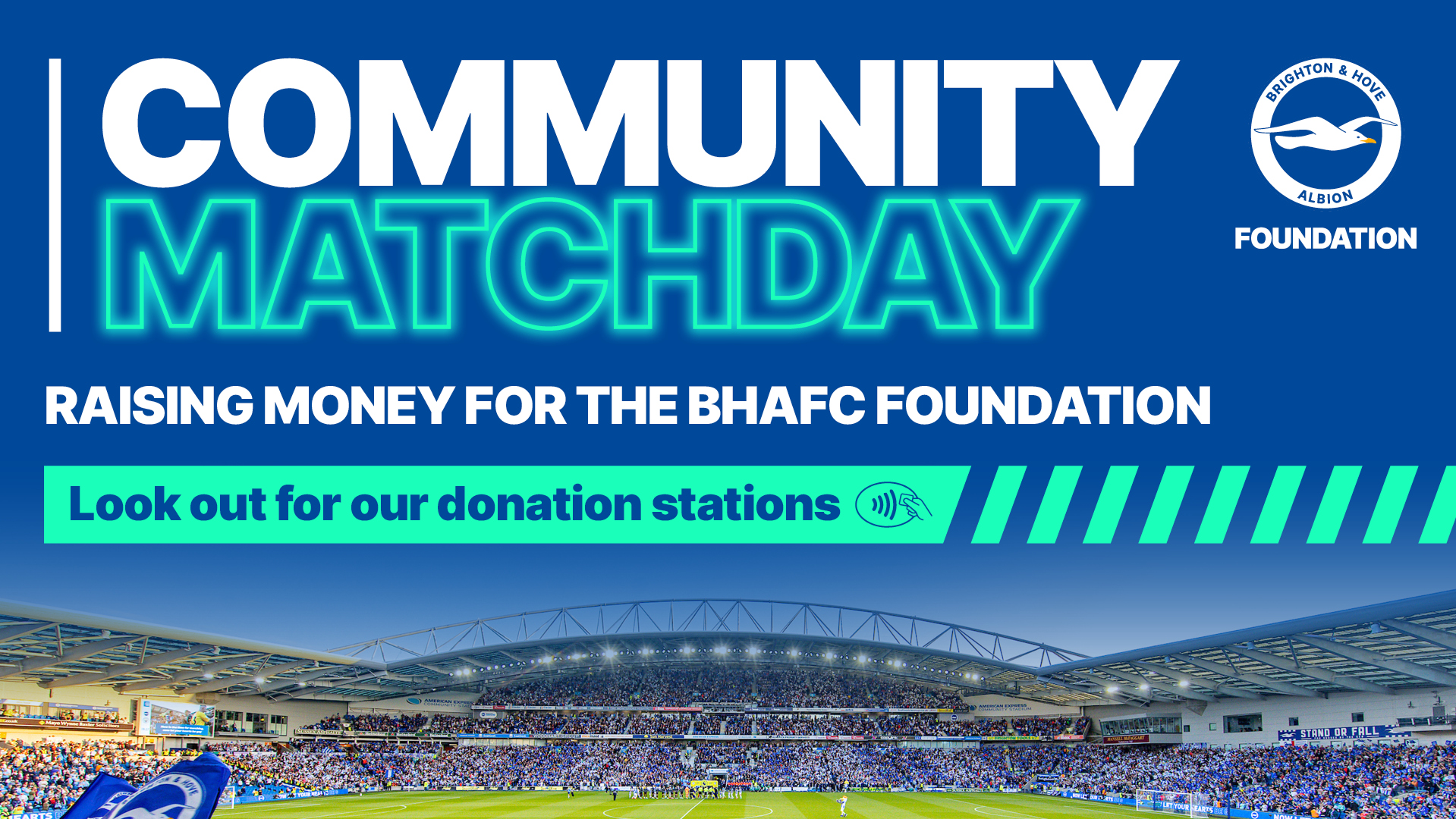 Foundation to host community matchday
