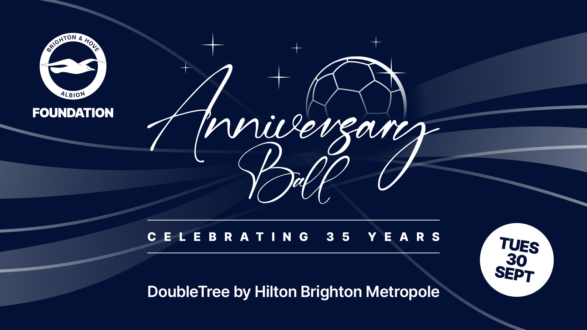 Join us at our 35th Anniversary Ball this September