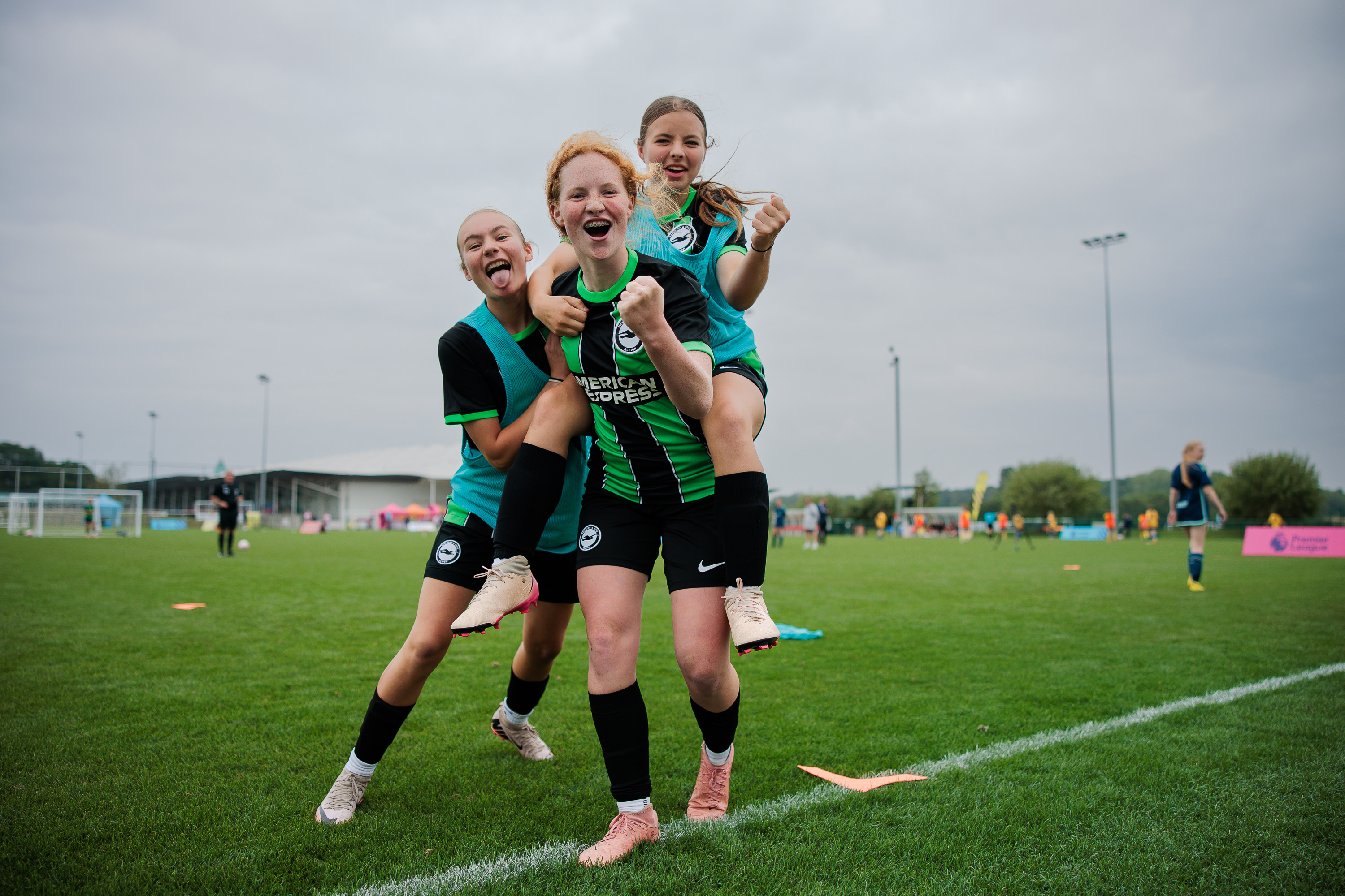 Albion girls enjoy cup final at St George’s Park