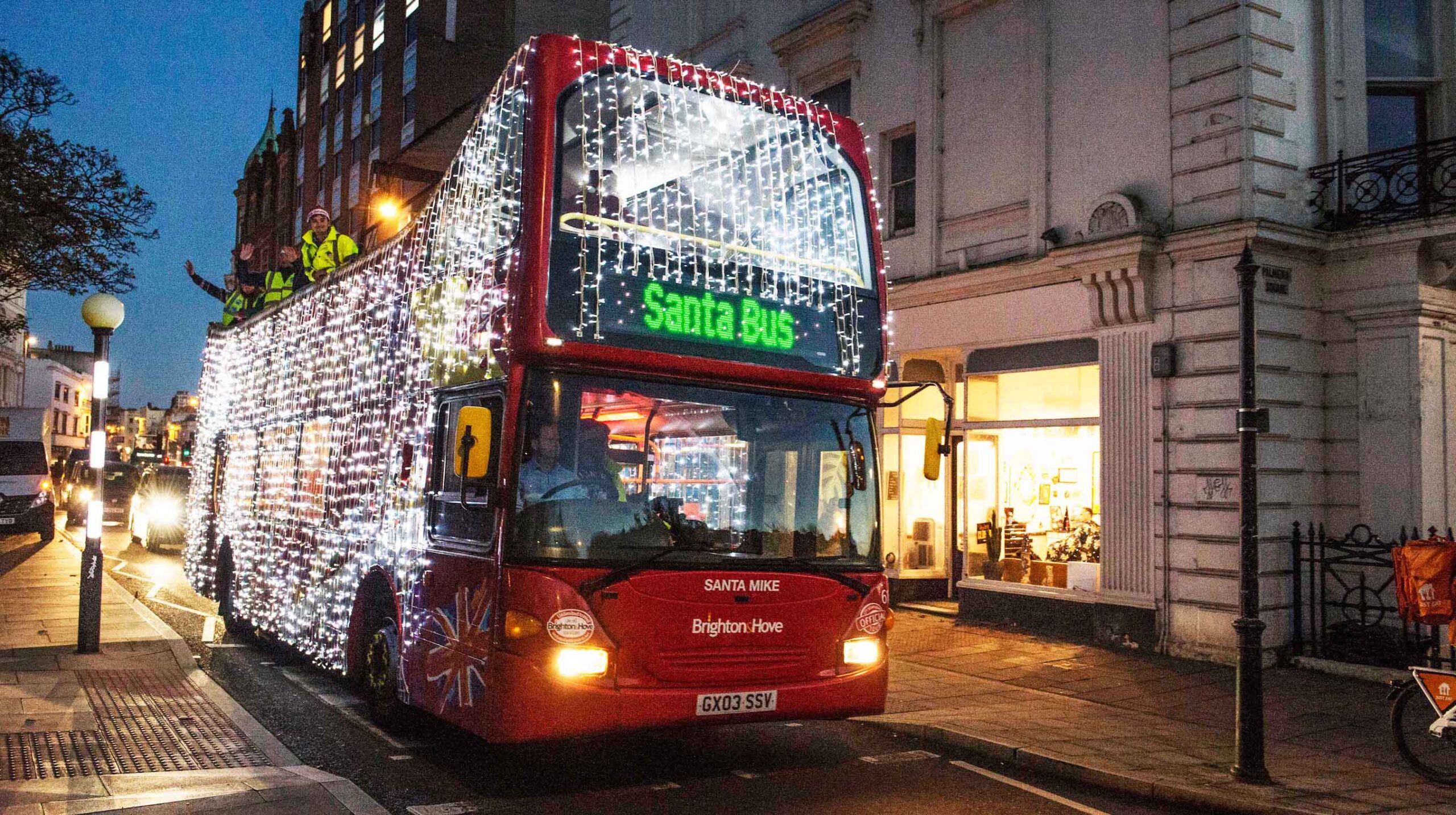 Santa Bus supports the Foundation