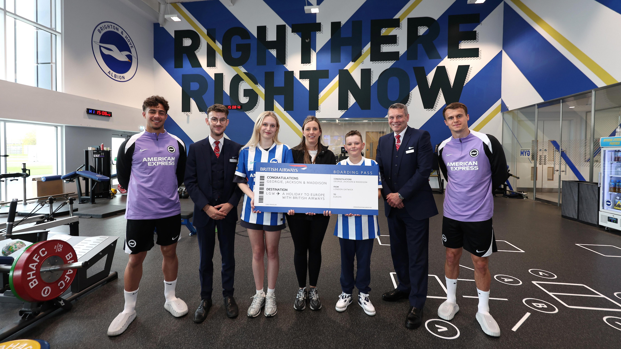 British Airways provide a special experience for a special family