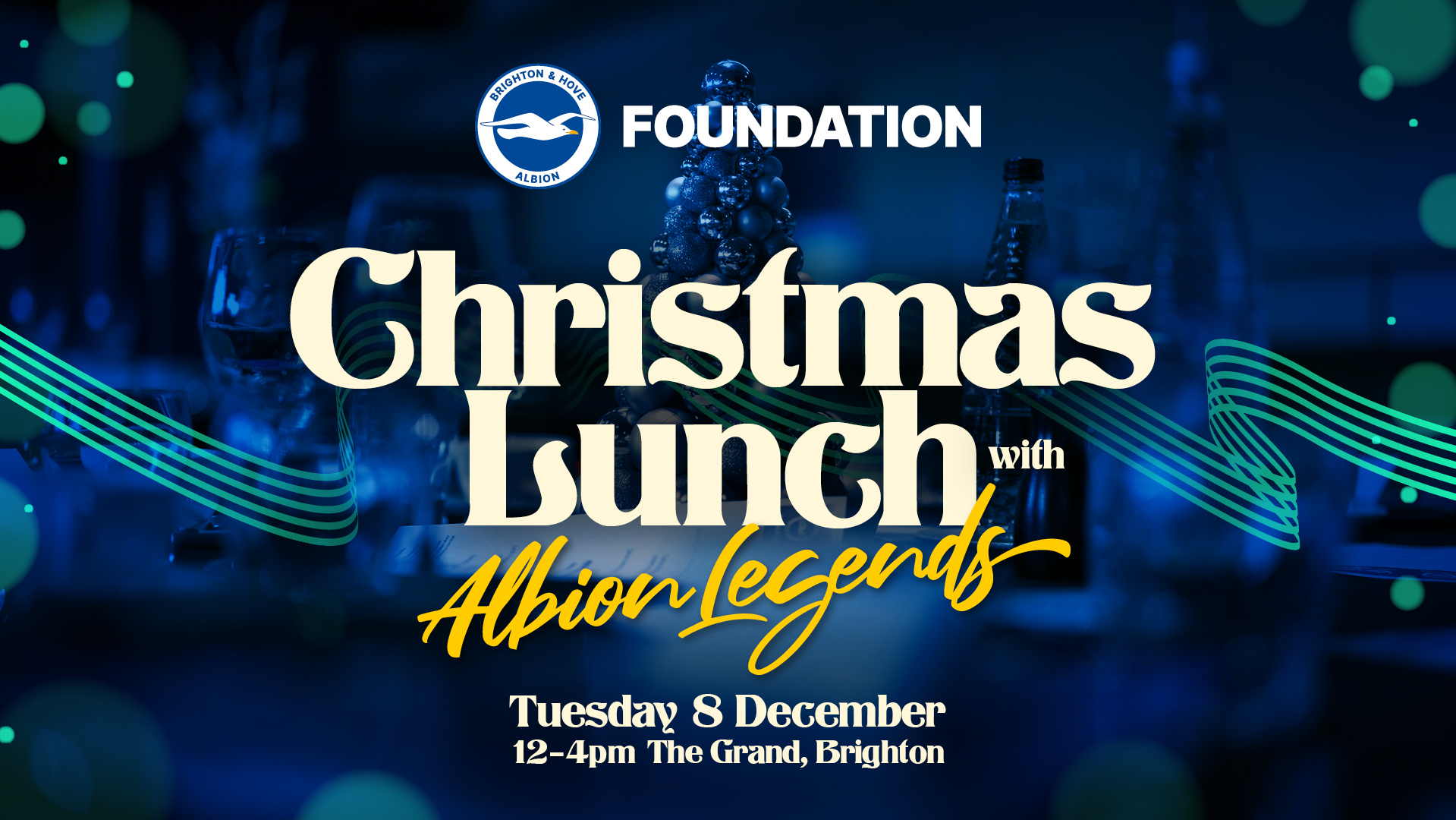 Christmas Lunch With Albion Legends 2026